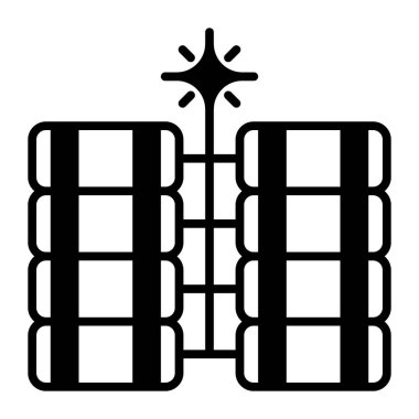 Çin havai fişek vektör ikonu moda tarzında, yeni yıl kutlaması