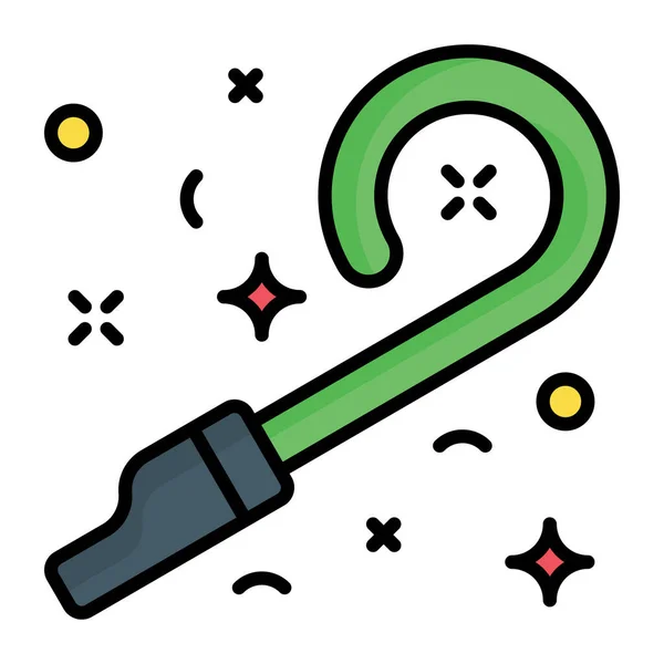 Party Blower Vector Icon Modern Trendy Style — Stock Vector