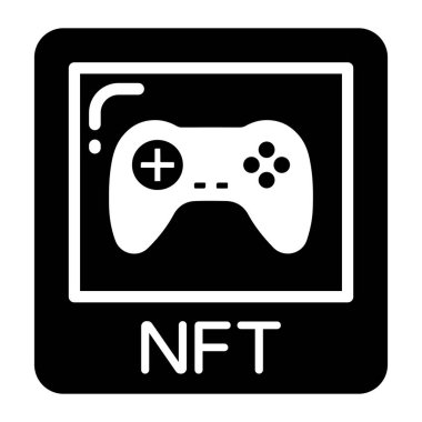 Oyun simgesi, ödenmeyen sembol, dijital teknoloji.