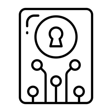 Dosya simgesi, ödenmeyen sembol, dijital teknoloji.