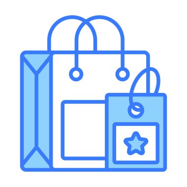 Favori alışveriş modern kavramları tasarım, vektör illüstrasyonu