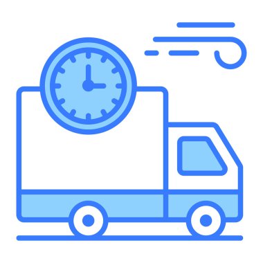 Hızlı dağıtım Modern kavramlar tasarım, vektör illüstrasyonu