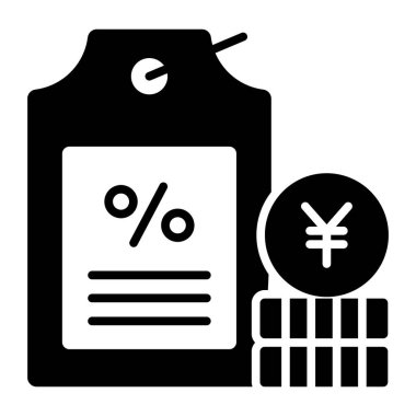 İndirim etiketi Modern kavramlar tasarımı, vektör illüstrasyonu