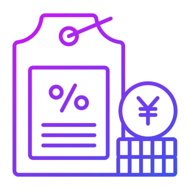 İndirim etiketi Modern kavramlar tasarımı, vektör illüstrasyonu