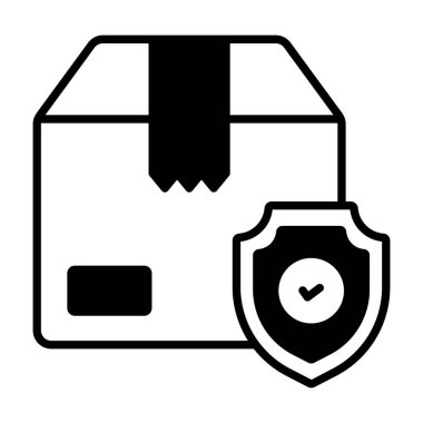 Güvenli dağıtım Modern kavramlar tasarım, vektör illüstrasyonu