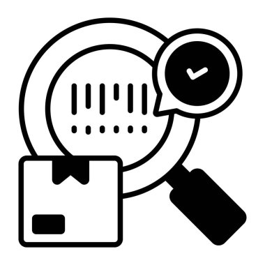 ürün taraması Modern kavramlar tasarım, vektör illüstrasyonu