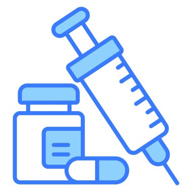 Tıp Modern kavramlar tasarım, vektör illüstrasyonu