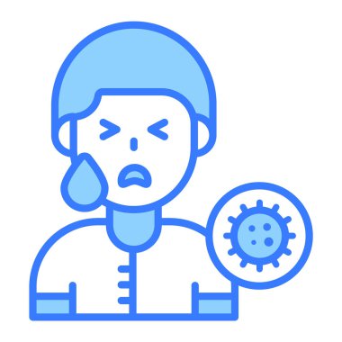 Hasta Modern kavramlar tasarım, vektör illüstrasyonu