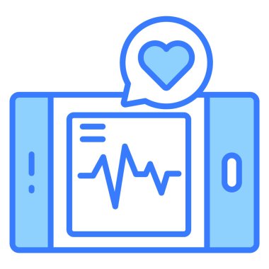 sağlık uygulaması Modern kavramlar tasarım, vektör illüstrasyonu