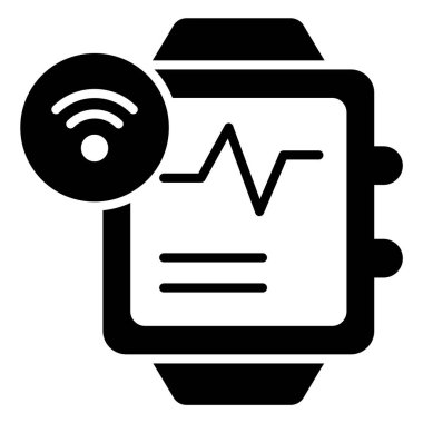 Akıllı saat Modern kavramlar tasarım, vektör illüstrasyonu