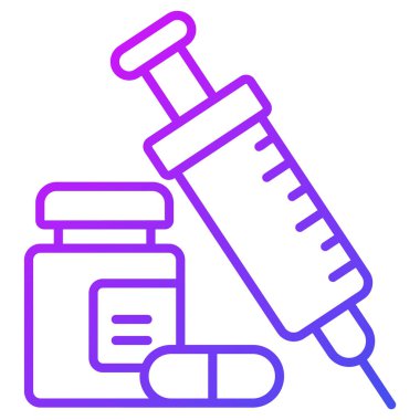 Tıp Modern kavramlar tasarım, vektör illüstrasyonu