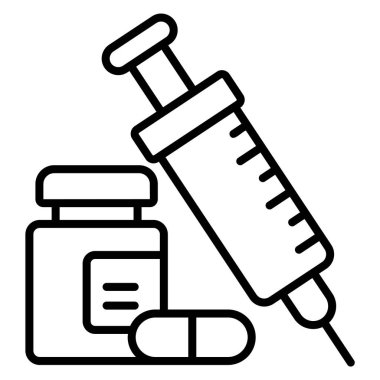 Tıp Modern kavramlar tasarım, vektör illüstrasyonu