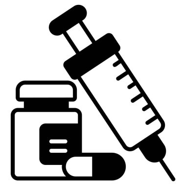 Tıp Modern kavramlar tasarım, vektör illüstrasyonu