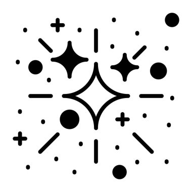 Havai fişek kutlama vektör tasarımı, modern biçim