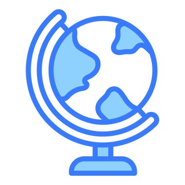 Masaj vektör çizgisi simgesi, okul ve eğitim simgesi