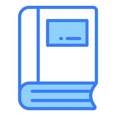 kitap vektör satırı simgesi, okul ve eğitim simgesi