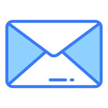 harf zarfında vektör satırı simgesi, okul ve eğitim simgesi