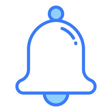 çan vektör çizgisi simgesi, okul ve eğitim simgesi