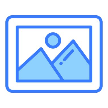 resim vektör çizgisi simgesi, okul ve eğitim simgesi