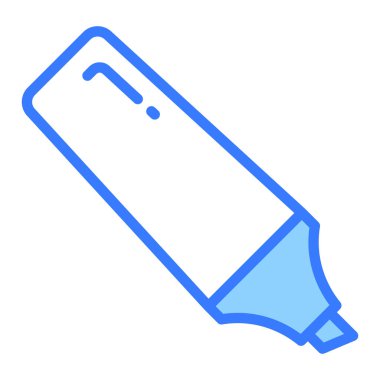 vurgulanmış vektör çizgisi simgesi, okul ve eğitim simgesi