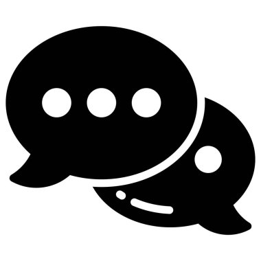 sohbet balonu vektör simgesi, okul ve eğitim simgesi