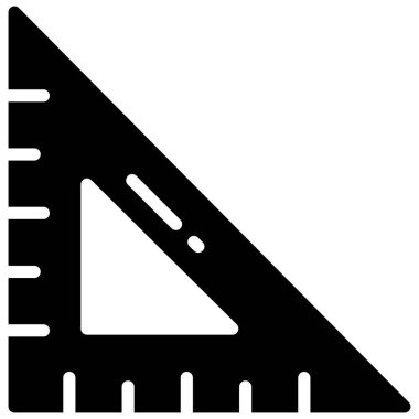 derece kare vektör simgesi, okul ve eğitim simgesi