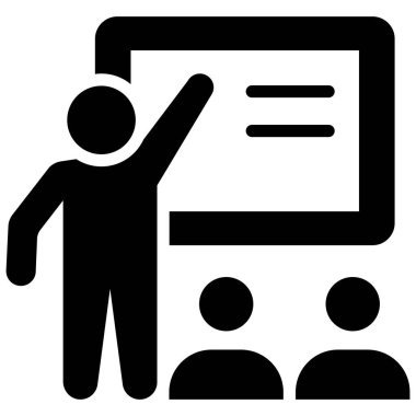 Ders vektörü simgesi, okul ve eğitim simgesi