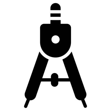 pusula vektör simgesi, okul ve eğitim simgesi