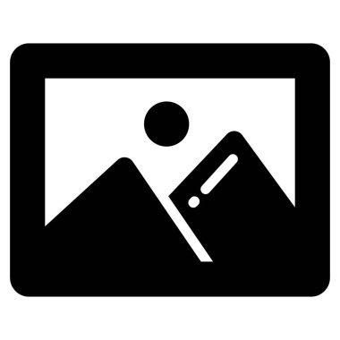 resim vektör simgesi, okul ve eğitim simgesi