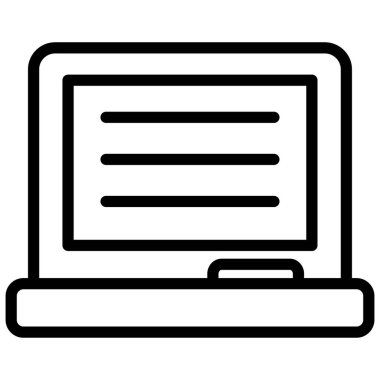 beyaz tahta vektör çizgisi simgesi, okul ve eğitim simgesi