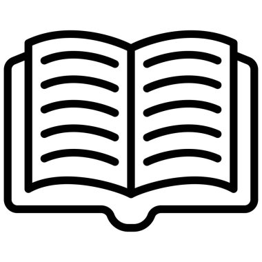 dizüstü bilgisayar vektör çizgisi simgesi, okul ve eğitim simgesi