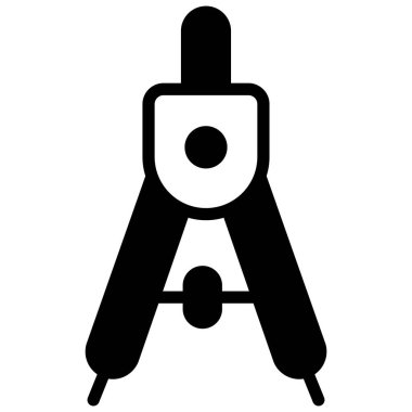 pusula vektör simgesi, okul ve eğitim simgesi