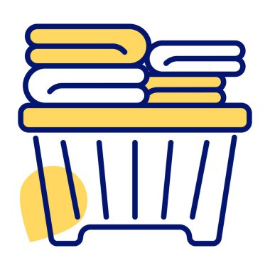 Washing clothes in a bucket denoting hygiene and cleaning