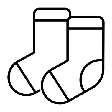 Socks vector design, anklet covering