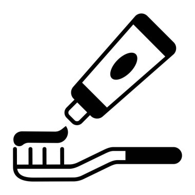 A beautiful icon of tooth car vector design, oral healthcare