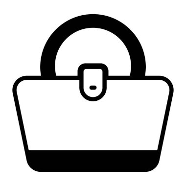 ell designed vector icon of hand bag, fashion and beauty