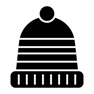 A well design beanie cap vector, winter cap in amazing style