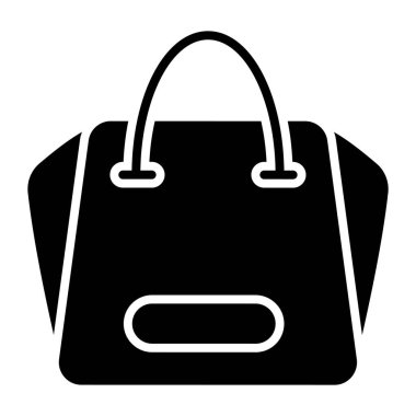 Shopping bag icon, editable vector easy to use