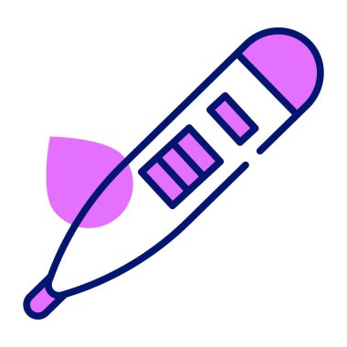 Pregnancy test vector icon design in trendy style