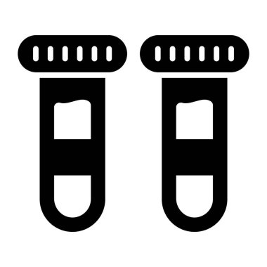 Amazing vector of Test tubes having liquid showing concept of experiment