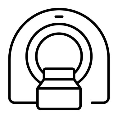 Have a look this beautiful vector of ct scanner, editable icon