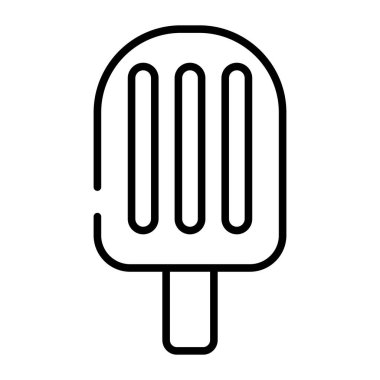 A beautiful vector of ice bar, popsicle ice candy icon