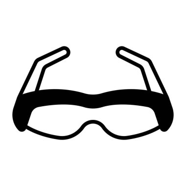 Trendy vector of sunglasses in modern style, protective eyewear