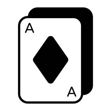 Poker cards vector in editable style premium icon