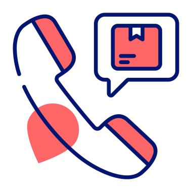 Delivery confirmation icon in modern style, premium vector