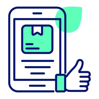 Product review vector icon design isolated on white background