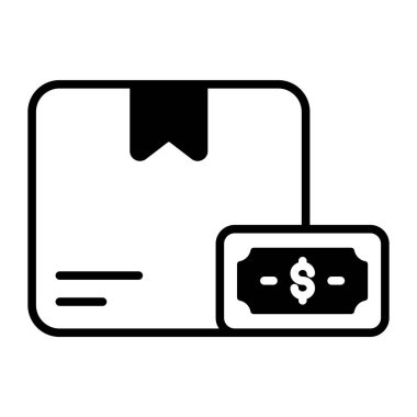 Amazing design of cash on delivery vector, premium icon