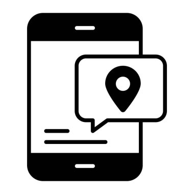 Location tracking vector design, easy to use and download icon