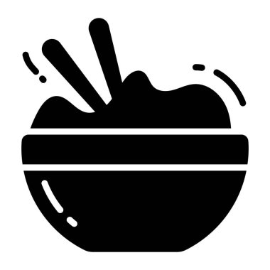 Burning spa bottle vector design in trendy style