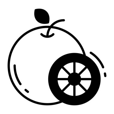 Perfume bottle vector design denoting fragrance